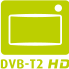 DVB-t2 HD Logo